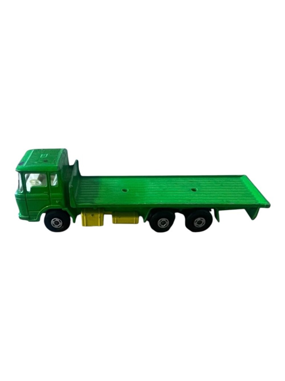Lesney 1971 Matchbox Super Kings DAF Truck K-13/20 Flatbed Green Made In England